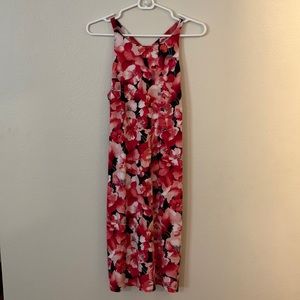 White House Black Market floral dress. Perfect condition. Size Medium